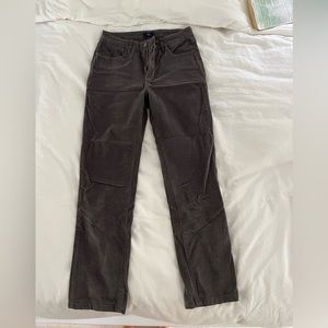 Vintage Grey corduroy straight leg pants